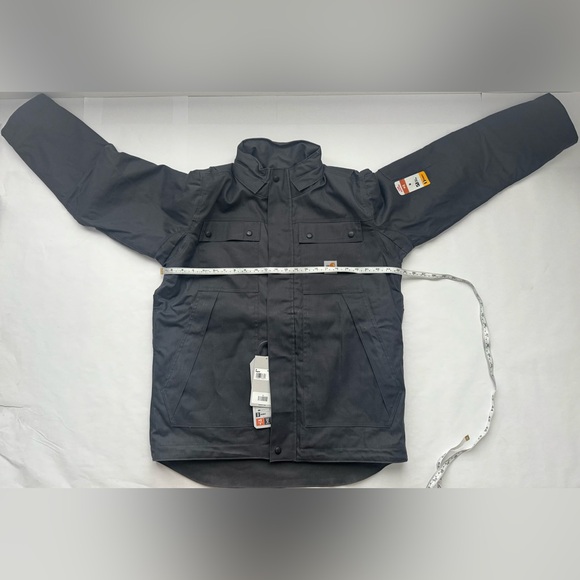 Carhartt Flame Resistant FR Gray Coat - Picture 3 of 9